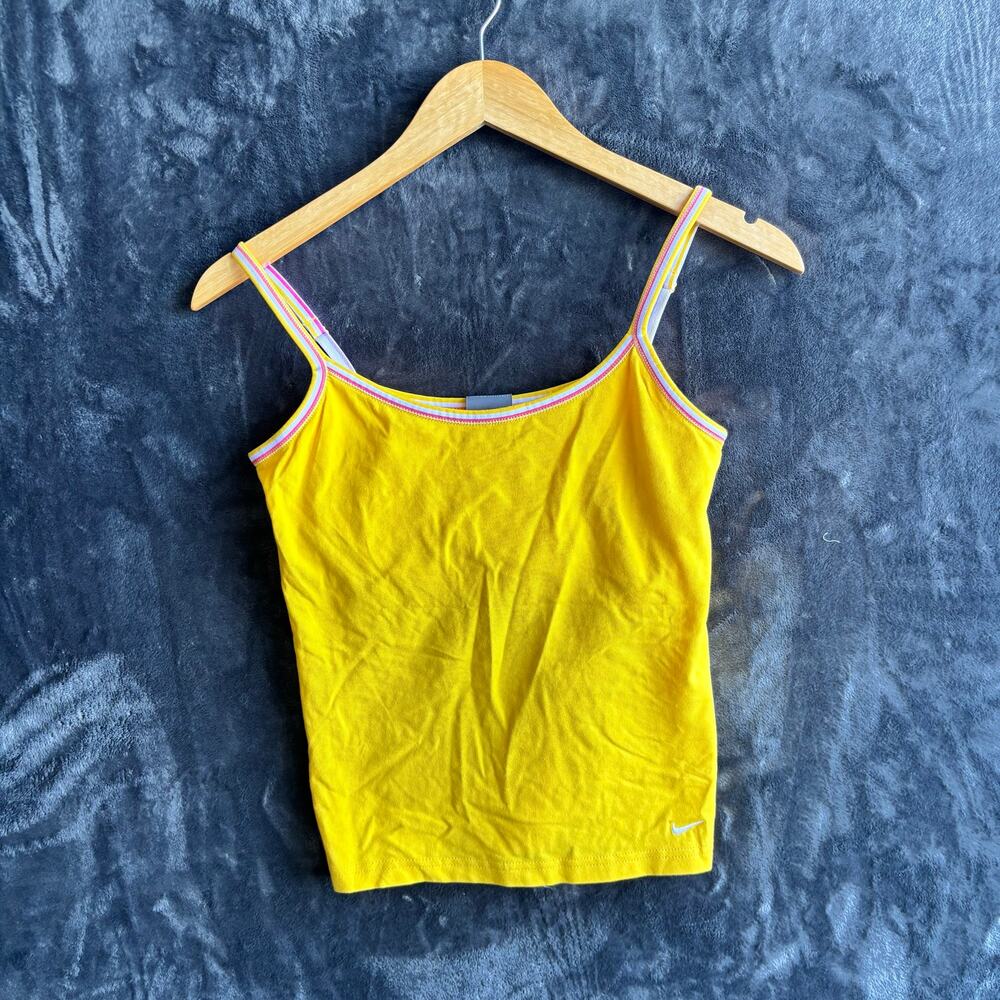 Vintage Nike Tank Top Color Yellow Brand New